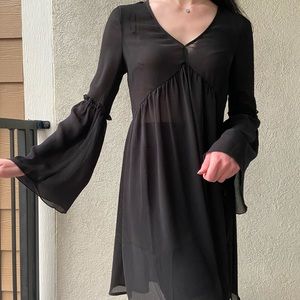 Sheer Gothic Style Dress